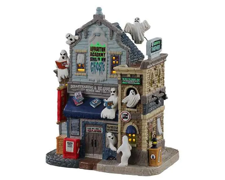 Lemax 15732 - Apparition Academy - Spooky Town Houses* Lemax Spooky Town Houses