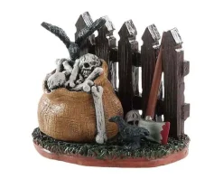 Lemax 84342 - Bag Of Bones - Spooky Town Accessories* Lemax Spooky Town Accessories