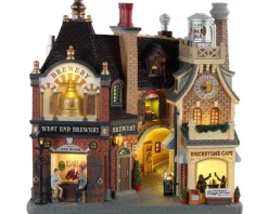 Lemax 05618 - Beersmith Row, Battery-Operated (4.5-Volt) - Facades* Lemax Facades