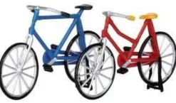 Lemax 14377 - Bicycles, Set Of 2 (Self-Stand) - Christmas Village Misc. Accessories* Lemax Misc. Accessories