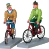 Lemax 72514 - Bloomers And Bicycles, Set Of 2 - Figurines* Lemax Figurines