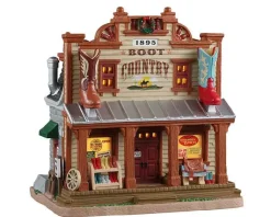 Lemax 15758 - Boot Country - Harvest Crossing* Lemax Harvest Crossing