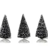 Lemax 04763 - Bristle Tree, Set Of 3, Mini - Trees* Lemax Trees