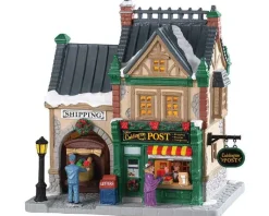 Lemax 85364 - Caddington Post - Caddington Village* Lemax Caddington Village