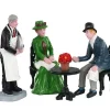 Lemax 02925 - Cafe Society, Set Of 4 - Figurines* Lemax Figurines
