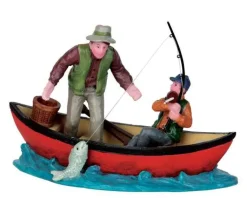 Lemax 52344 - Canoe Catch - Christmas Figurines* Lemax Figurines