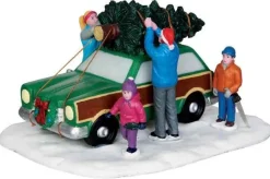 Lemax 43081 - Christmas Tree Transport - Christmas Village Table Pieces* Lemax Table Pieces