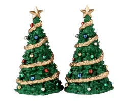 Lemax 34100 - Classic Christmas Tree, Set Of 2 - Misc. Accessories* Lemax Misc. Accessories