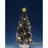 Lemax 74267 - Clear Light Evergreen Tree, Medium, Battery-Operated (4.5V) - Trees* Lemax Trees