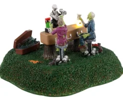 Lemax 34062 - Coffin Bar, Battery-Operated (4.5-Volt) - Spooky Town Accessories* Lemax Spooky Town Accessories