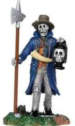 Lemax 32108 - Creepy Night Watchman - Spooky Town Halloween Village Figurines* Lemax Spooky Town Figurines