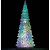 Lemax 94510 - Crystal Lighted Tree, 4 Color Changeable & Color Transformation, Xl, Battery-Operated (4.5-Volt) - Trees* Lemax Trees