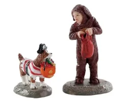 Lemax 82563 - Double Trouble, Set Of 2 - Spooky Town Figurines* Lemax Spooky Town Figurines