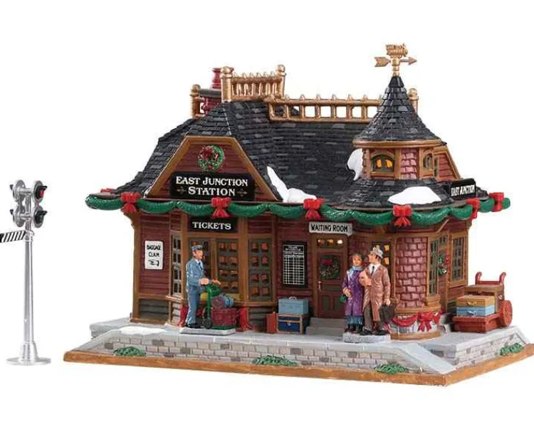 Lemax 75256 - East Junction Station - Caddington Village* Lemax Caddington Village