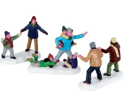 Lemax 72535 - Family Football, Set Of 3 - Figurines* Lemax Figurines