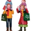 Lemax 22022 - Family Xmas Shopping - Christmas Village Figurines* Lemax Figurines