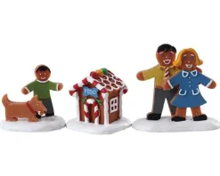 Lemax 72569 - Fido's New House, Set Of 3 - Sugar N Spice Figurines* Lemax Sugar N Spice Figurines