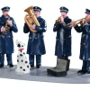 Lemax 93421 - Firehouse Band - Table Pieces* Lemax Table Pieces