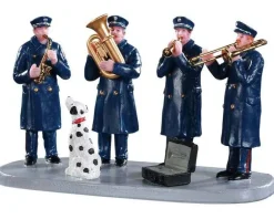 Lemax 93421 - Firehouse Band - Table Pieces* Lemax Table Pieces