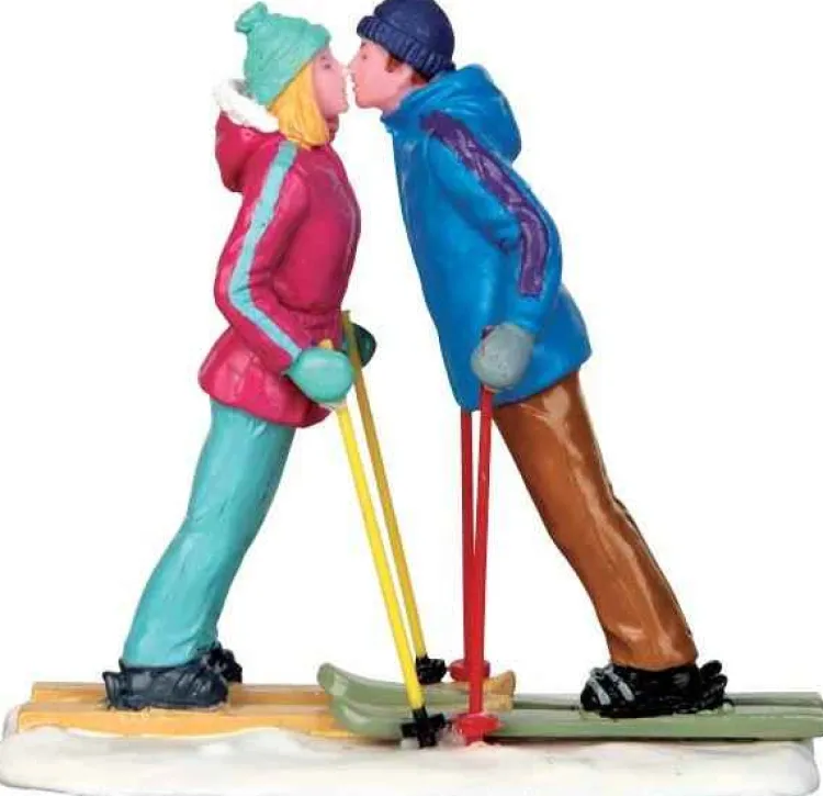 Lemax 42269 - First Ski Date - Christmas Village Figurines* Lemax Figurines