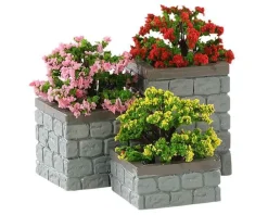 Lemax 84380 - Flower Bed Boxes, Set Of 3 - Misc. Accessories* Lemax Misc. Accessories