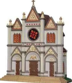 Lemax 25403 - French Cathedral - Caddington Village Christmas Houses & Buildings* Lemax Caddington Village