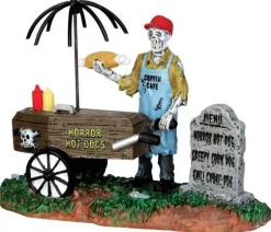 Lemax 42215 - Ghoul Hot Dog Vendor - Spooky Town Halloween Village Figurines* Lemax Spooky Town Figurines