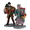 Lemax 22143 - Gifts For The Grandchildren, Set Of 2 - Christmas Village Figurines* Lemax Figurines