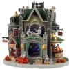 Lemax 35002 - Gothic Hills Funeral Parlor, Battery-Operated (4.5-Volt) - Spooky Town Houses* Lemax Spooky Town Houses