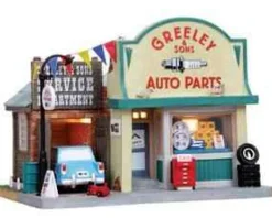 Lemax 05028 - Greeley & Sons Auto Parts - Harvest Crossing* Lemax Harvest Crossing