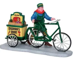 Lemax 52359 - Greenson's Grocery Delivery - Christmas Figurines* Lemax Figurines