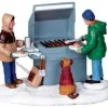 Lemax 04234 - Grillin' & Chillin', B/O (4.5V) - Christmas Village Table Pieces* Lemax Table Pieces