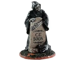 Lemax 84345 - Grim Reaper Tombstone - Spooky Town Accessories* Lemax Spooky Town Accessories