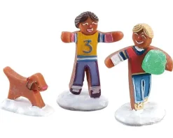 Lemax 82591 - Gumdrop Football, Set Of 3 - Sugar N Spice Figurines* Lemax Sugar N Spice Figurines