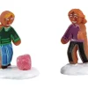 Lemax 72568 - Gumdrop Games, Set Of 2 - Sugar N Spice Figurines* Lemax Sugar N Spice Figurines