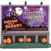 Lemax 34075 - Haunted House Billboard, Battery-Operated (4.5-Volt) - Spooky Town Accessories* Lemax Spooky Town Accessories