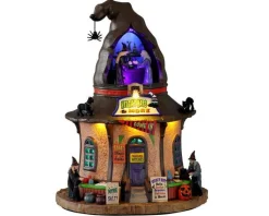 Lemax 15794 - Helga's Hats, Battery-Operated (4.5-Volt) - Spooky Town Halloween Village Houses & Buildings* Lemax Spooky Town Houses