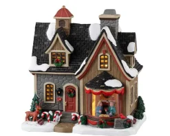 Lemax 35029 - Here's To The Holidays - Christmas Vail Village* Lemax Vail Village