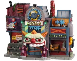 Lemax 05603 - Hideous Harry's Toy Factory, With 4.5V Adaptor - Spooky Town Houses* Lemax Spooky Town Houses