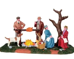 Lemax 54934 - Hunting Party Roast, Battery-Operated (4.5V) - Christmas Village Table Pieces* Lemax Table Pieces