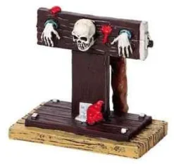 Lemax 92611 - In The Stocks - Spooky Town Halloween Village Figurines* Lemax Spooky Town Figurines
