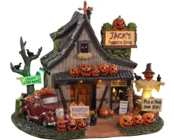 Lemax 04716 - Jack's Pumpkin Farm, Battery-Operated (4.5V) - Spooky Town Accessories* Lemax Spooky Town Accessories
