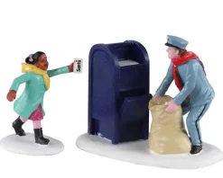 Lemax 02944 - Just In Time, Set Of 2 - Figurines* Lemax Figurines