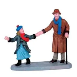 Lemax 62454 - Let's Go Grandpa! - Figurines* Lemax Figurines