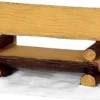 Lemax 34617 - Log Bench - Christmas Village Misc. Accessories* Lemax Misc. Accessories
