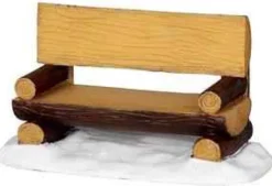 Lemax 34617 - Log Bench - Christmas Village Misc. Accessories* Lemax Misc. Accessories