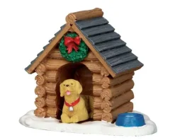 Lemax 54943 - Log Cabin Dog House - Misc. Accessories* Lemax Misc. Accessories
