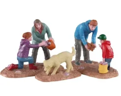 Lemax 02946 - Looking For Seashells, Set Of 3 - Figurines* Lemax Figurines