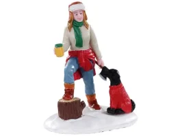 Lemax 02965 - Lumberjill Sonia - Figurines* Lemax Figurines