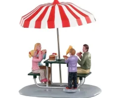 Lemax 93432 - Lunch At The Park - Table Pieces* Lemax Table Pieces